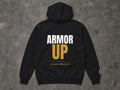Armor Up Flag Hoodie - Void Black