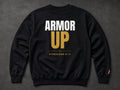 Armor Up Flag Sweatshirt - Void Black