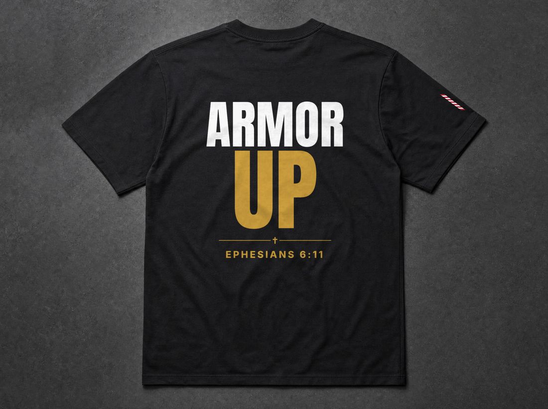 Armor Up Tee - Void Black