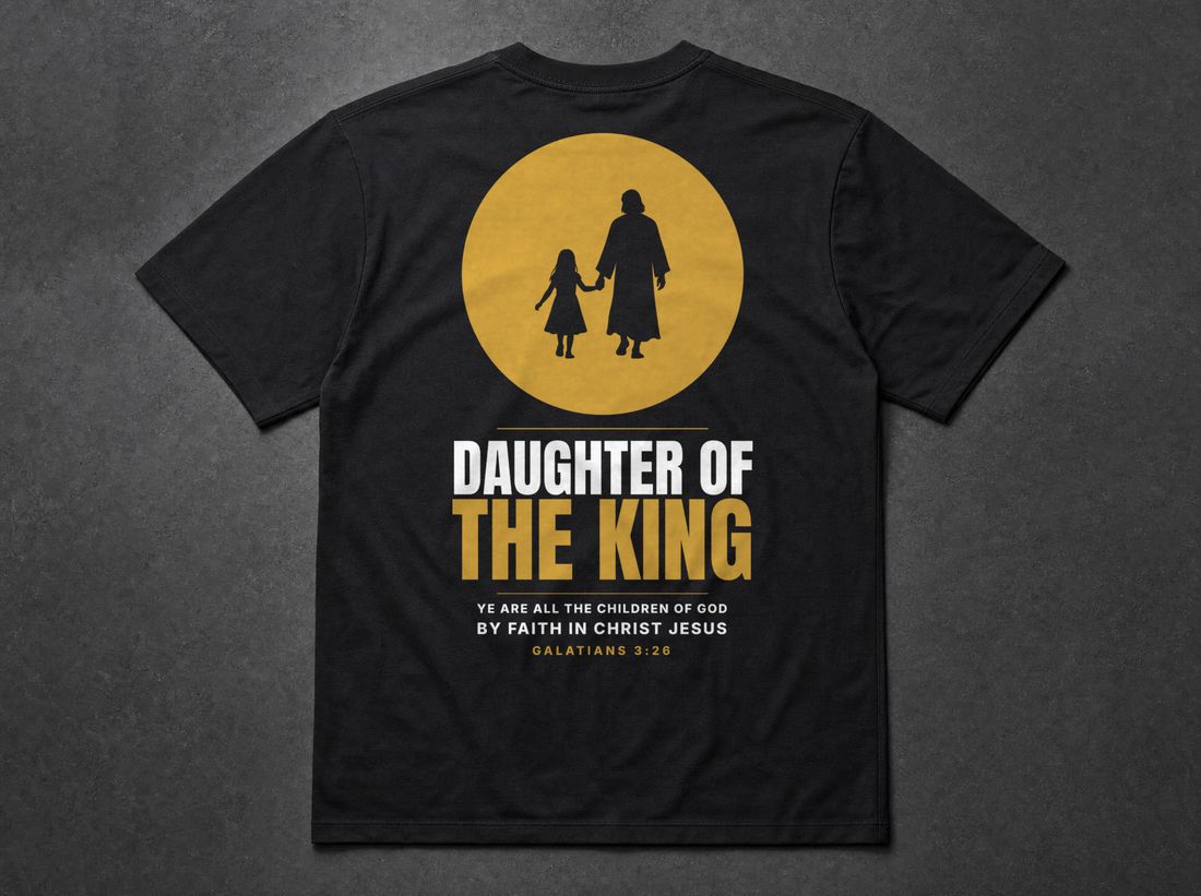 Daughter of The King Tee - Void Black