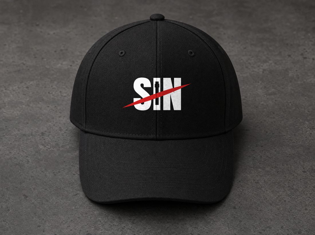 SIN Logo Cap - Void Black